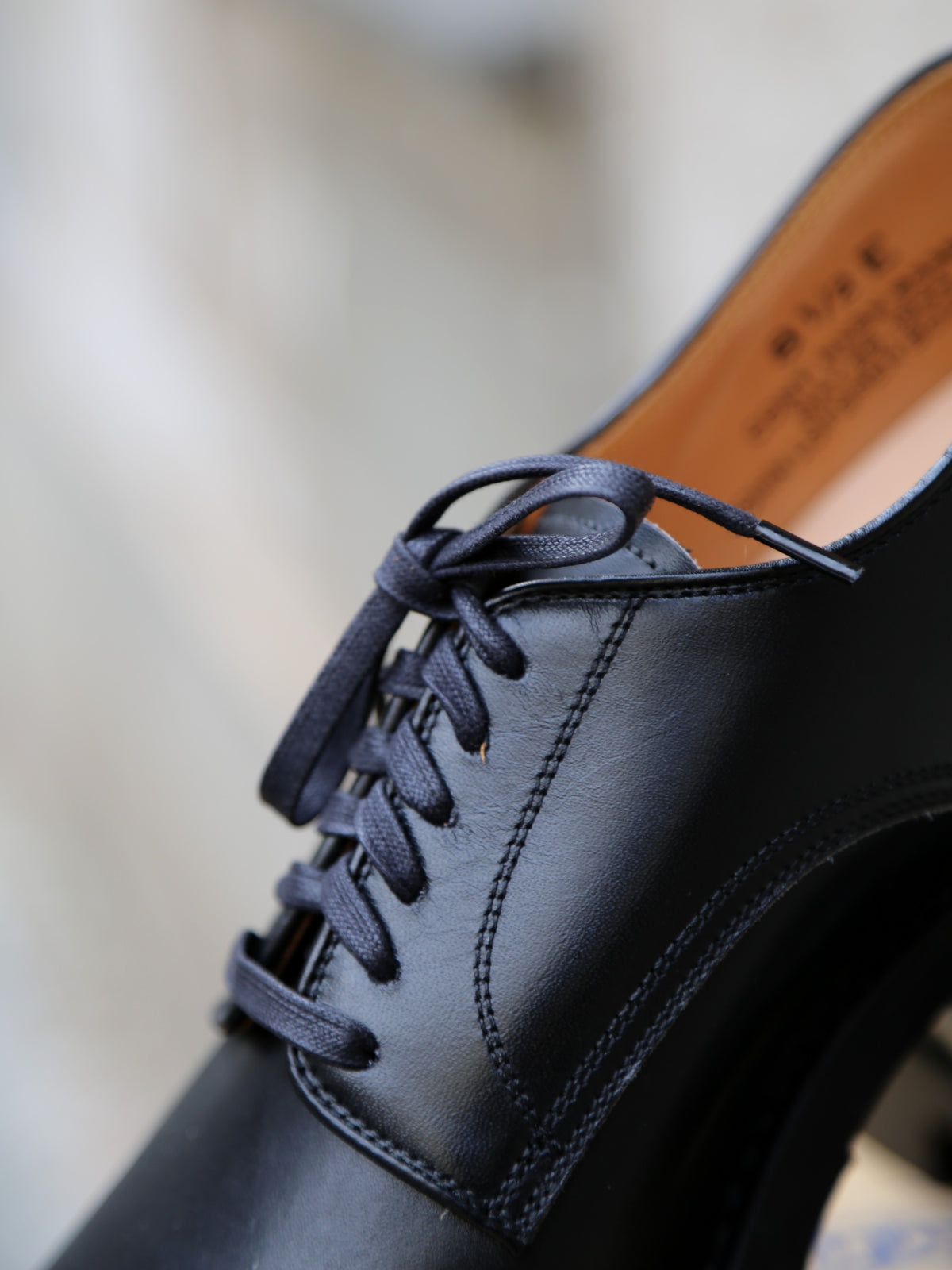 John Lofgren USN Low Quarter Shoes – Black (LK-029)