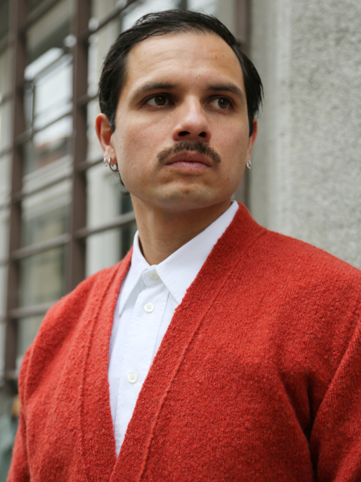 Hansen Garments Leander Classic Cardigan – Rust (30-08-8)
