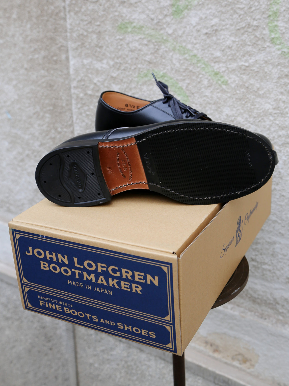 John Lofgren USN Low Quarter Shoes – Black (LK-029)