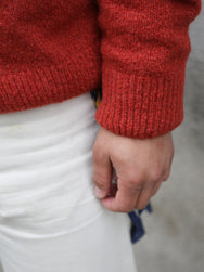 Hansen Garments Leander Classic Cardigan – Rust (30-08-8)