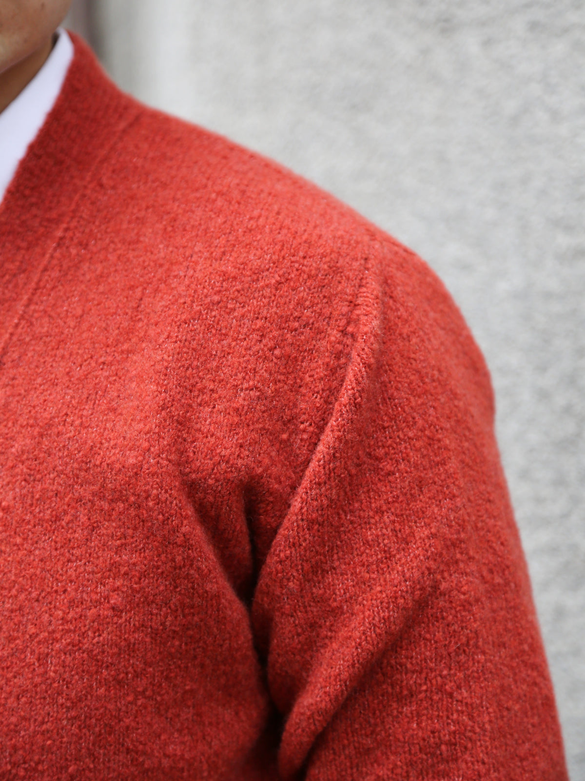 Hansen Garments Leander Classic Cardigan – Rust (30-08-8)