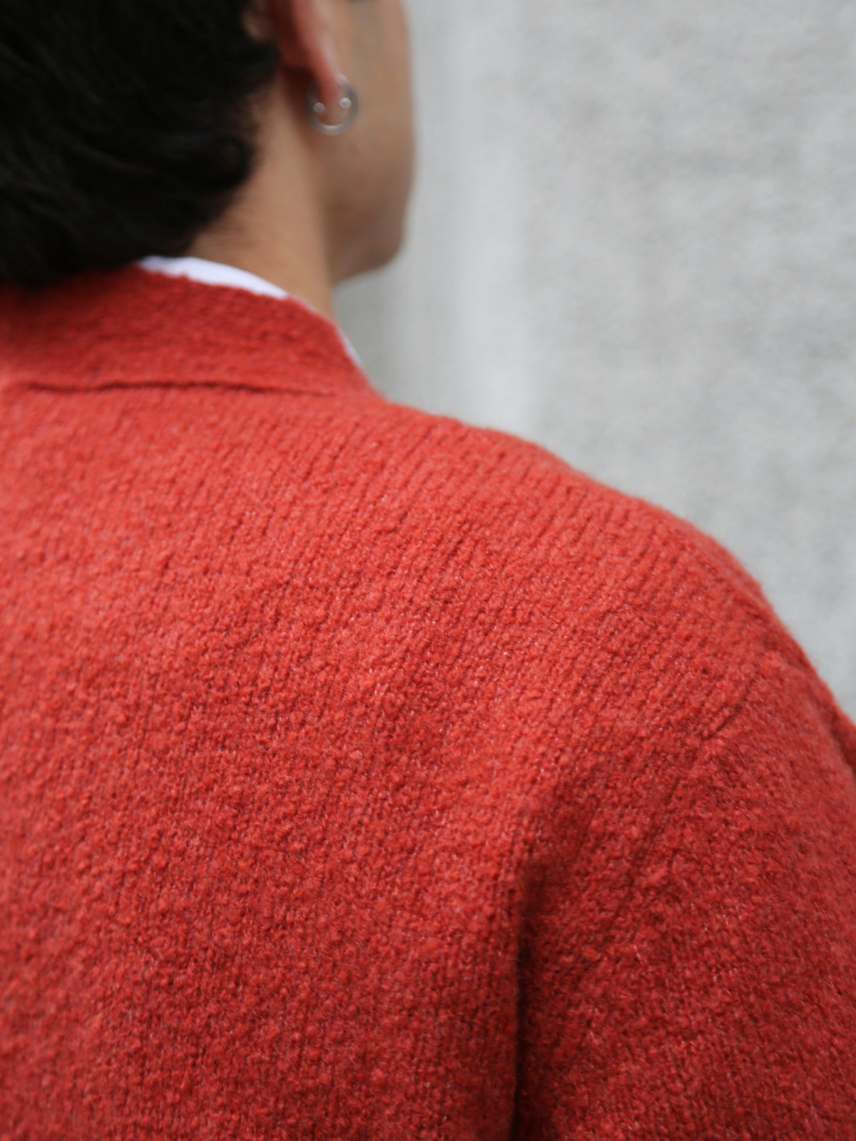 Hansen Garments Leander Classic Cardigan – Rust (30-08-8)