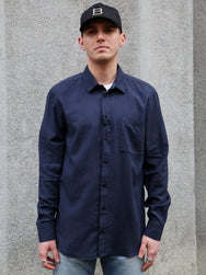 Hansen Garments HENNING Casual Classic Shirt – Eggplant (31-10-8)