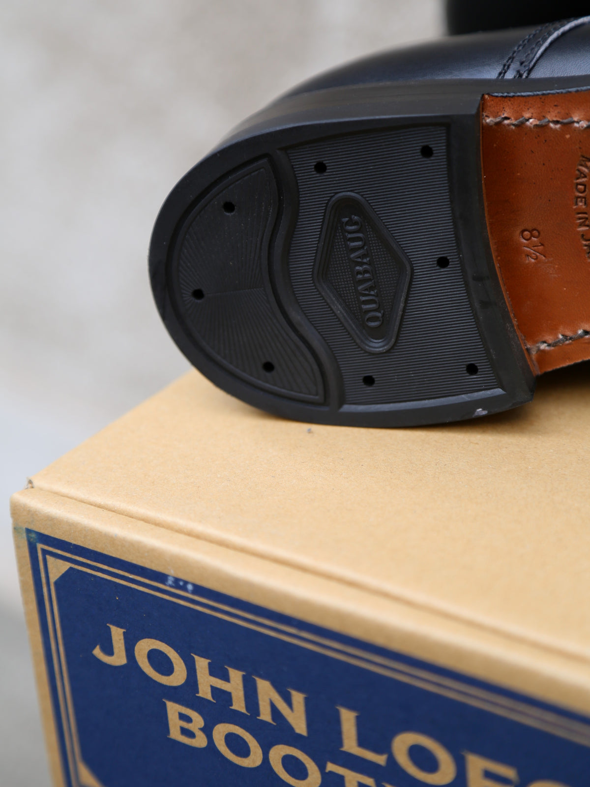 John Lofgren USN Low Quarter Shoes – Black (LK-029)