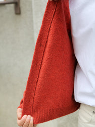 Hansen Garments Leander Classic Cardigan – Rust (30-08-8)