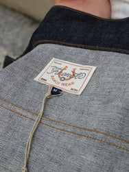 Freenote Cloth RJ-3 14oz Broken Twill Denim Jacket – Indigo (M0004350-BKN)
