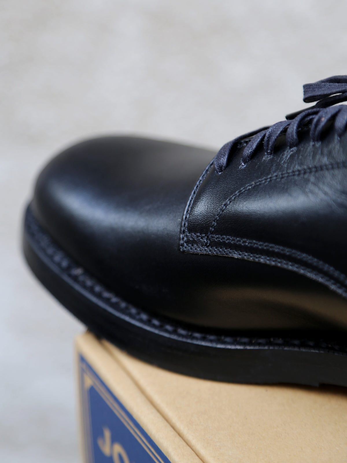 John Lofgren USN Low Quarter Shoes – Black (LK-029)