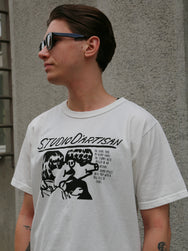 Studio d'Artisan Sonic Youth Rip T-Shirt – White (8144A)