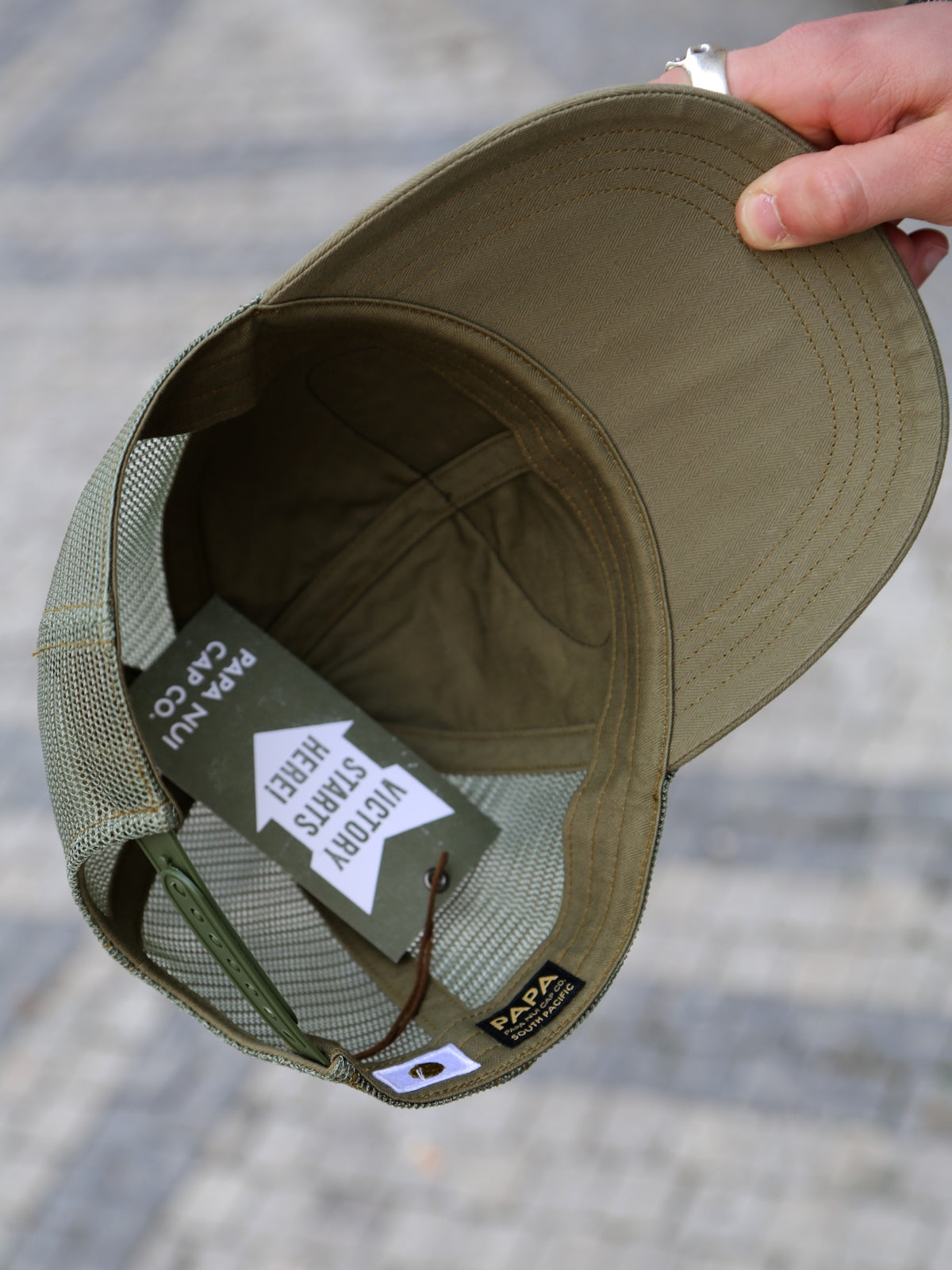 Papa Nui Original Ships Two Colours – Olive Drab