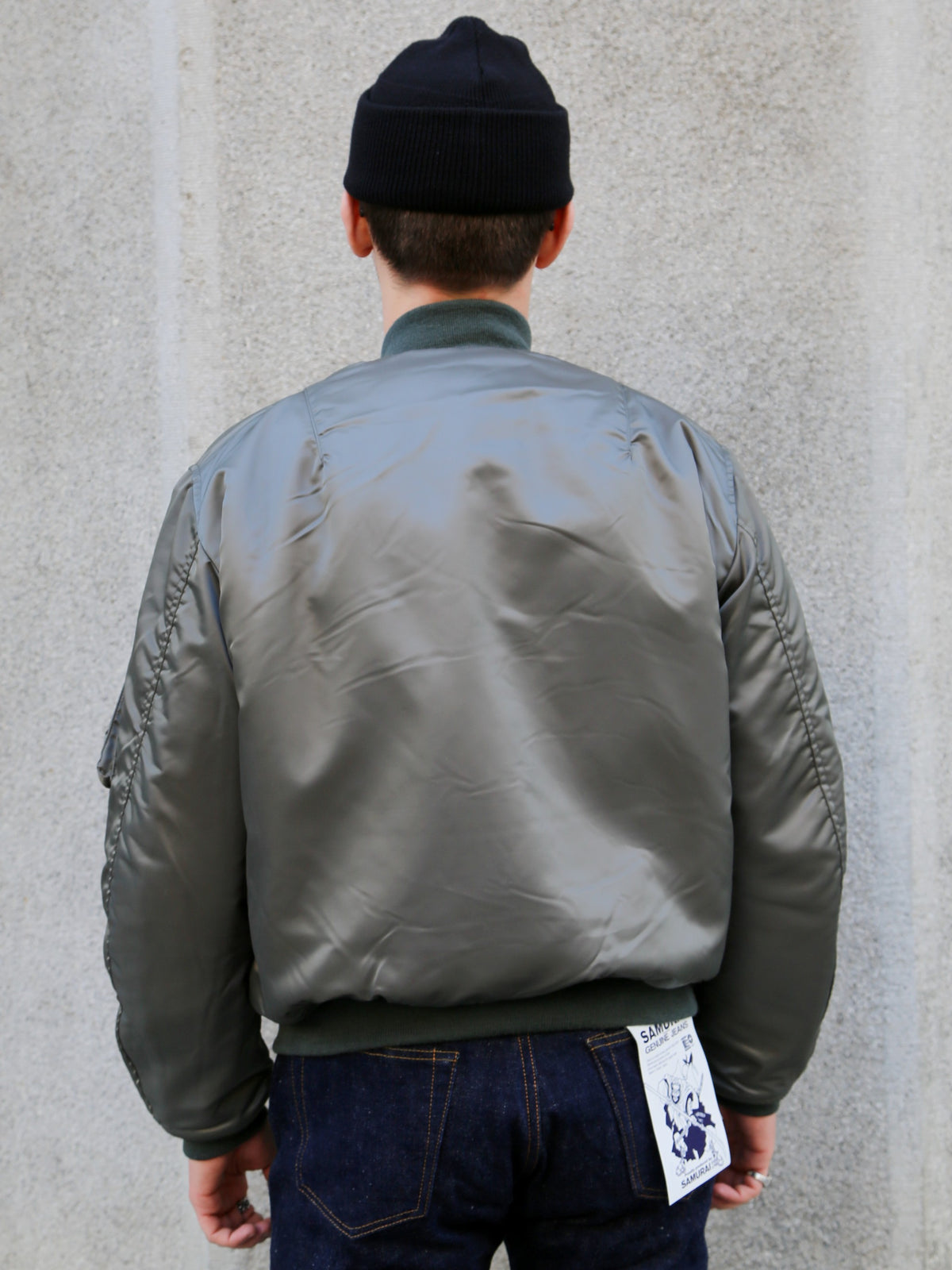 The Real McCOY's Type MA-1 Real McCoy MFG. Co. – Sage Green (MJ25112-154)