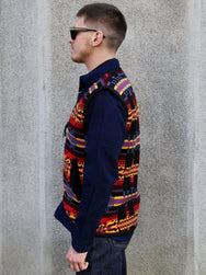 Pendleton Jacquard Vest – Black (PNM2601-0201)