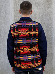 Pendleton Jacquard Vest – Black (PNM2601-0201)