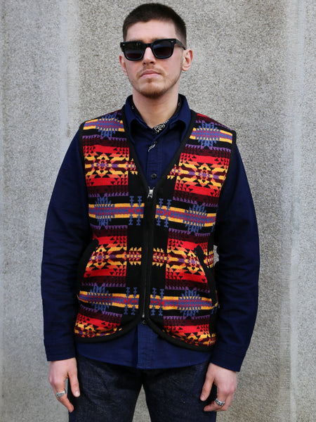 Pendleton Jacquard Vest – Black (PNM2601-0201)
