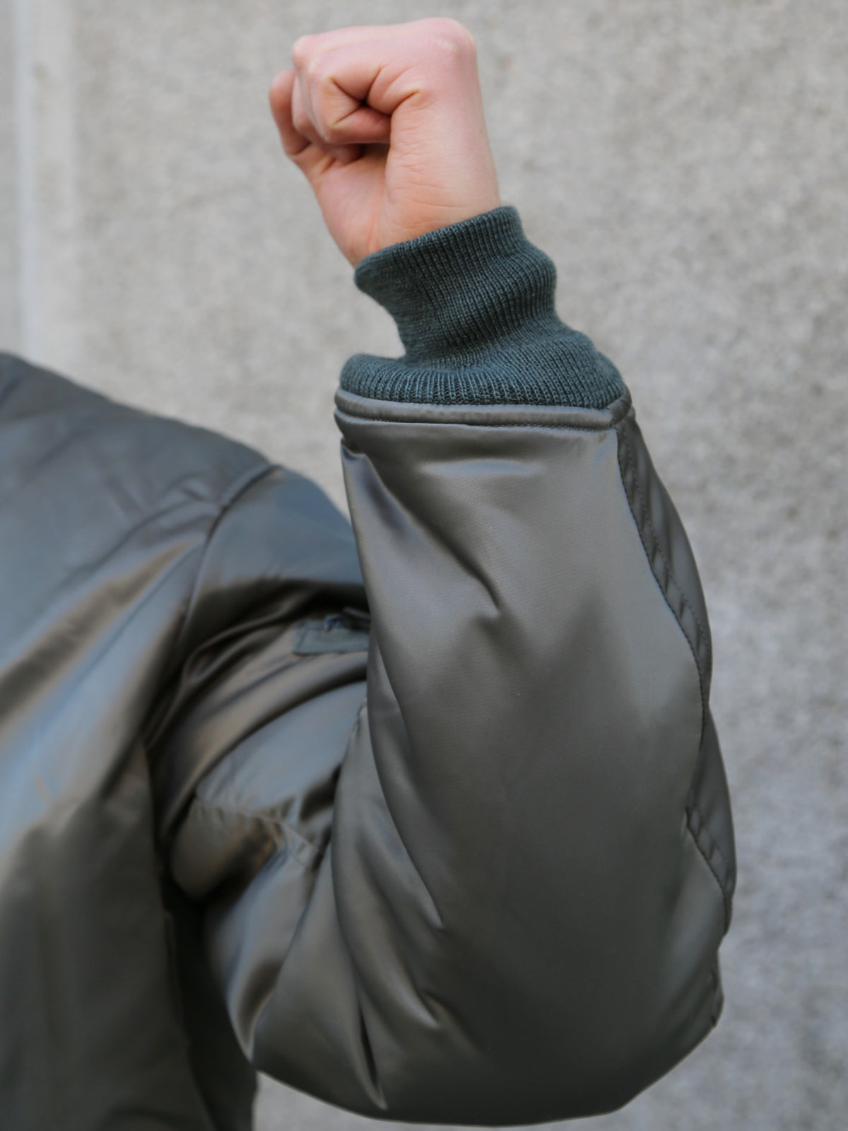 The Real McCOY's Type MA-1 Real McCoy MFG. Co. – Sage Green (MJ25112-154)