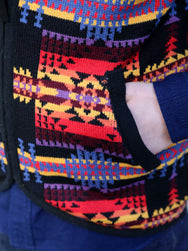 Pendleton Jacquard Vest – Black (PNM2601-0201)