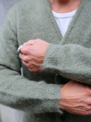 The Real McCOY's JM Mohair Cardigan – Mint (MC19103)