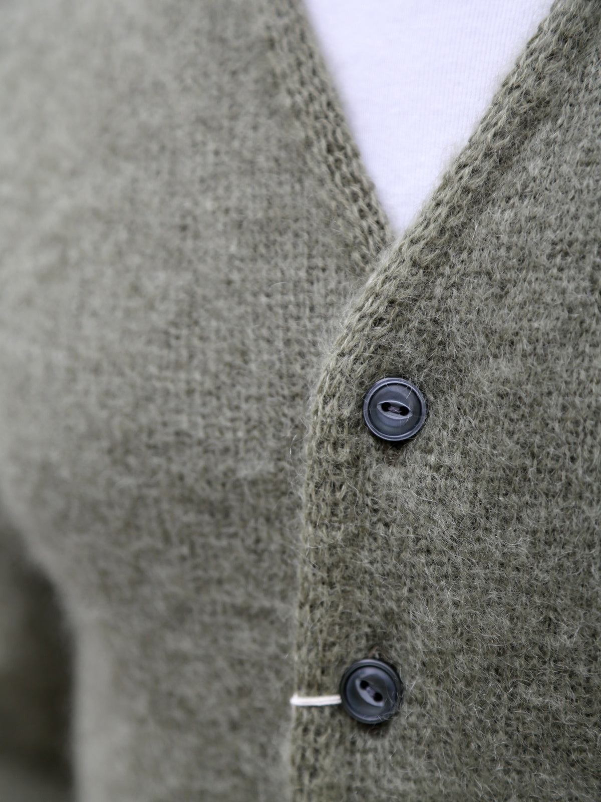 The Real McCOY's JM Mohair Cardigan – Mint (MC19103)