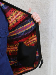 Pendleton Jacquard Vest – Black (PNM2601-0201)