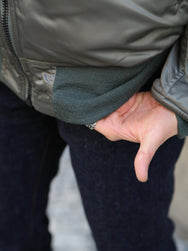 The Real McCOY's Type MA-1 Real McCoy MFG. Co. – Sage Green (MJ25112-154)