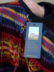 Pendleton Jacquard Vest – Black (PNM2601-0201)