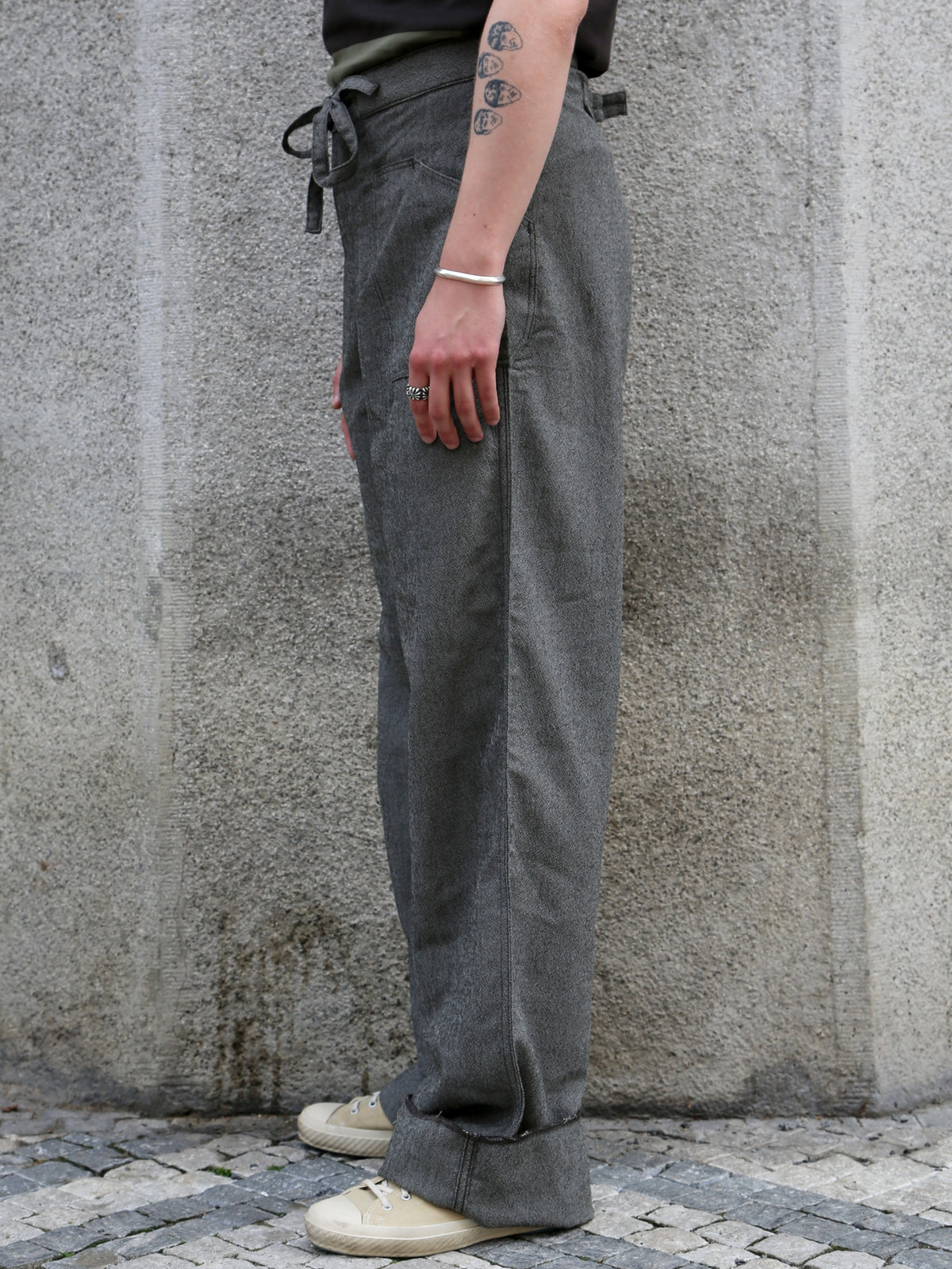 Black Sign Albatross Utility Trousers – Rat Gray (BSSP-26511)