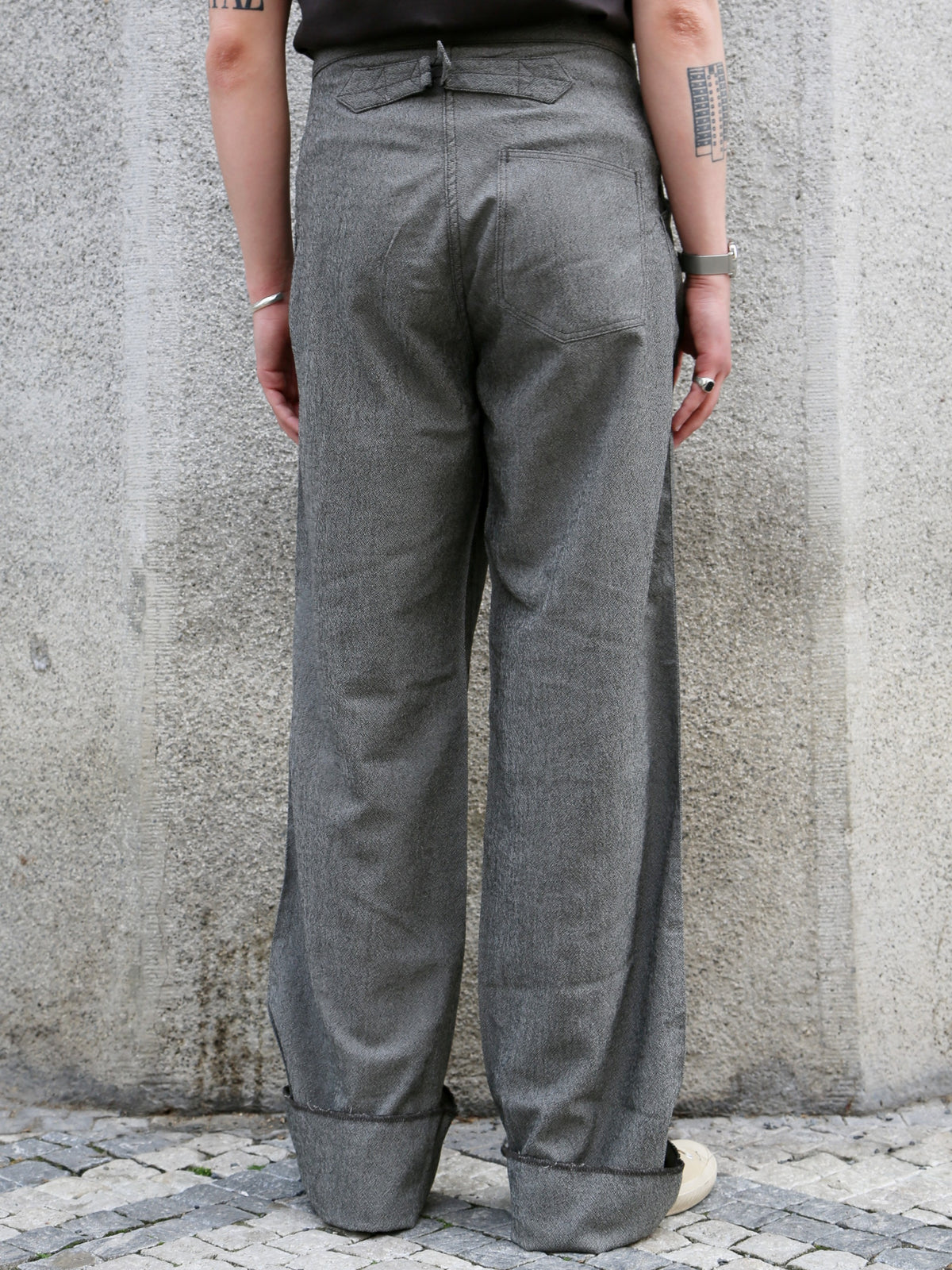 Black Sign Albatross Utility Trousers – Rat Gray (BSSP-26511)