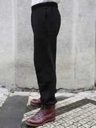The Real McCOY's 10 oz. Loopwheel Sweat Pants – Black (MC24116)