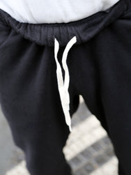 The Real McCOY's 10 oz. Loopwheel Sweat Pants – Black (MC24116)