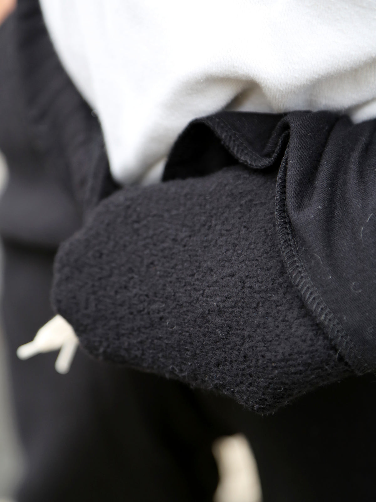 The Real McCOY's 10 oz. Loopwheel Sweat Pants – Black (MC24116)