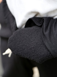 The Real McCOY's 10 oz. Loopwheel Sweat Pants – Black (MC24116)