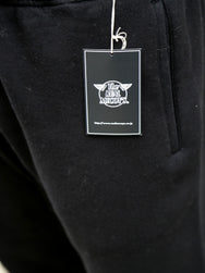The Real McCOY's 10 oz. Loopwheel Sweat Pants – Black (MC24116)