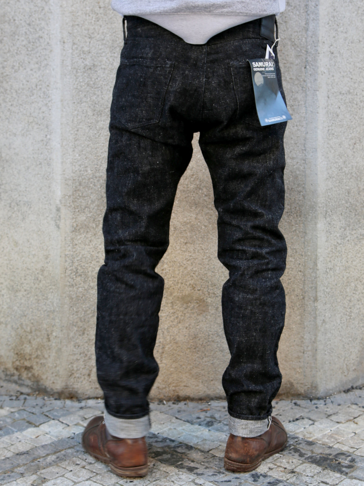Samurai Jeans 17oz Koku Benkei Jeans – Black (S211BK)