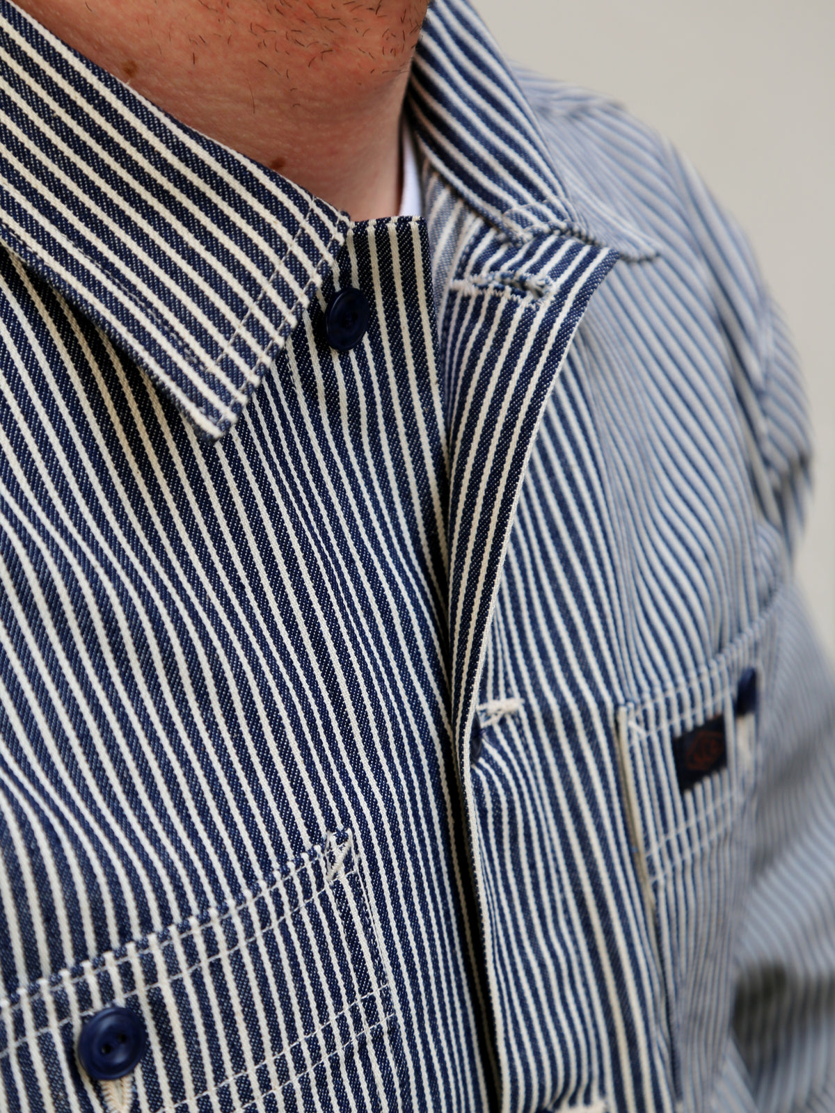 Nudie Jeans Vincent Hickory Stripe Shirt