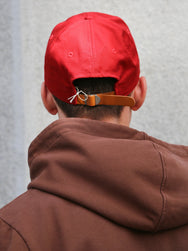 The Real McCoy's MA23001 Logo Baseball Cap – Red