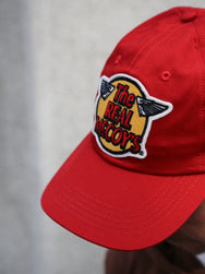 The Real McCoy's MA23001 Logo Baseball Cap – Red