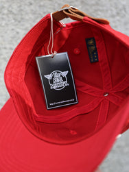 The Real McCoy's MA23001 Logo Baseball Cap – Red