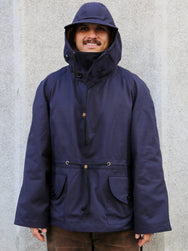 The Real McCOY's Royal Navy Windproof Deck Smock 1st Pattern – Navy (MJ25101-140)