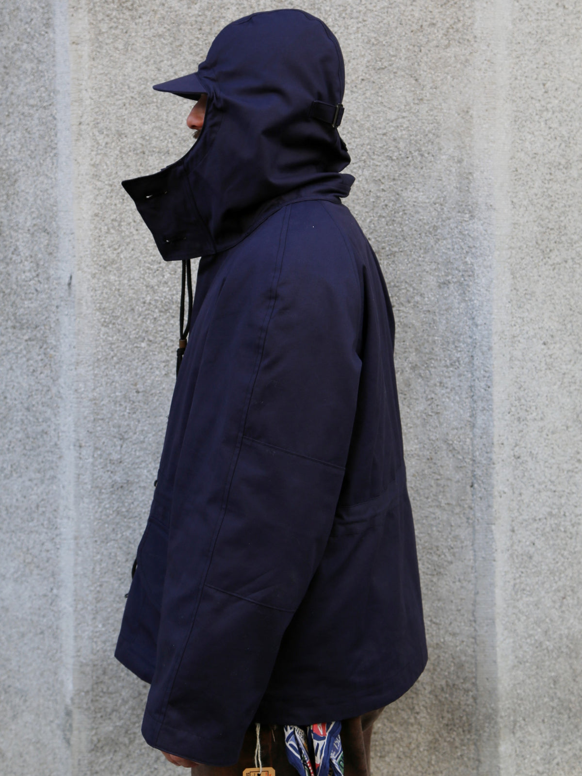 The Real McCOY's Royal Navy Windproof Deck Smock 1st Pattern – Navy (MJ25101-140)