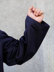 The Real McCOY's Royal Navy Windproof Deck Smock 1st Pattern – Navy (MJ25101-140)