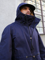 The Real McCOY's Royal Navy Windproof Deck Smock 1st Pattern – Navy (MJ25101-140)