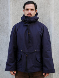 The Real McCOY's Royal Navy Windproof Deck Smock 1st Pattern – Navy (MJ25101-140)