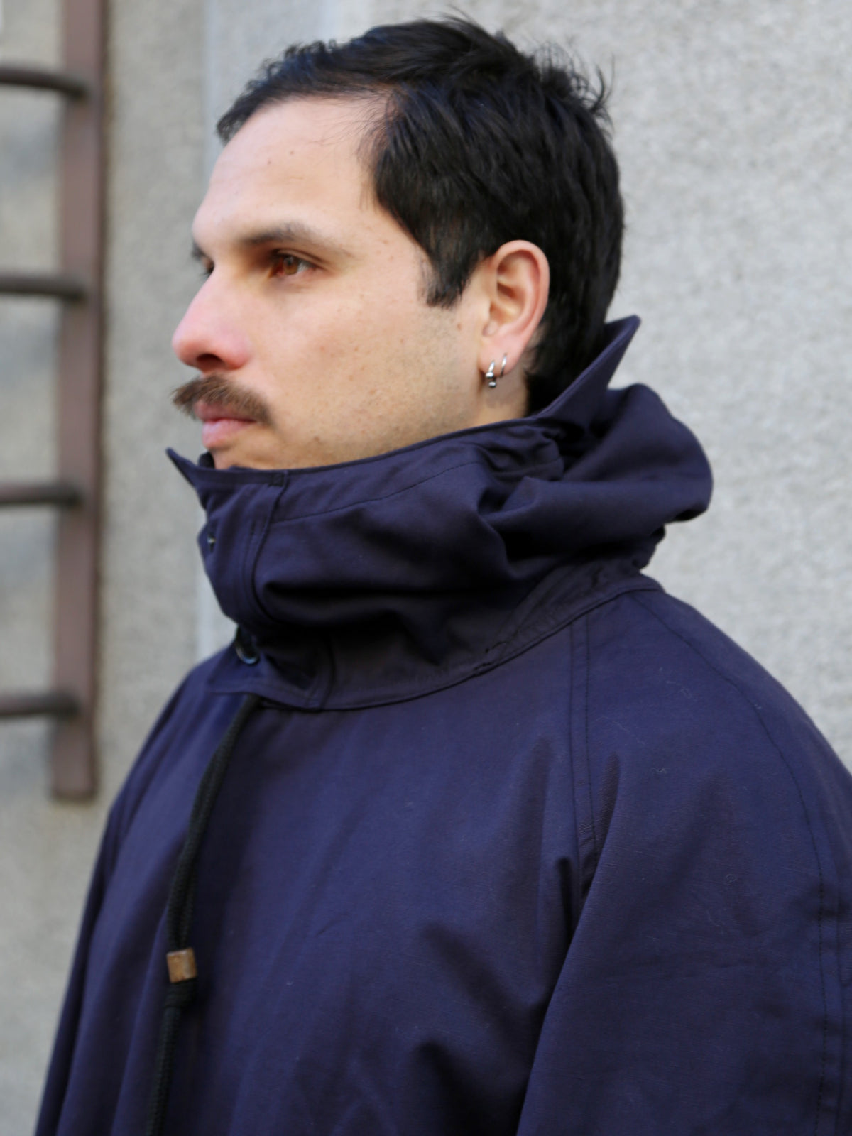 The Real McCOY's Royal Navy Windproof Deck Smock 1st Pattern – Navy (MJ25101-140)