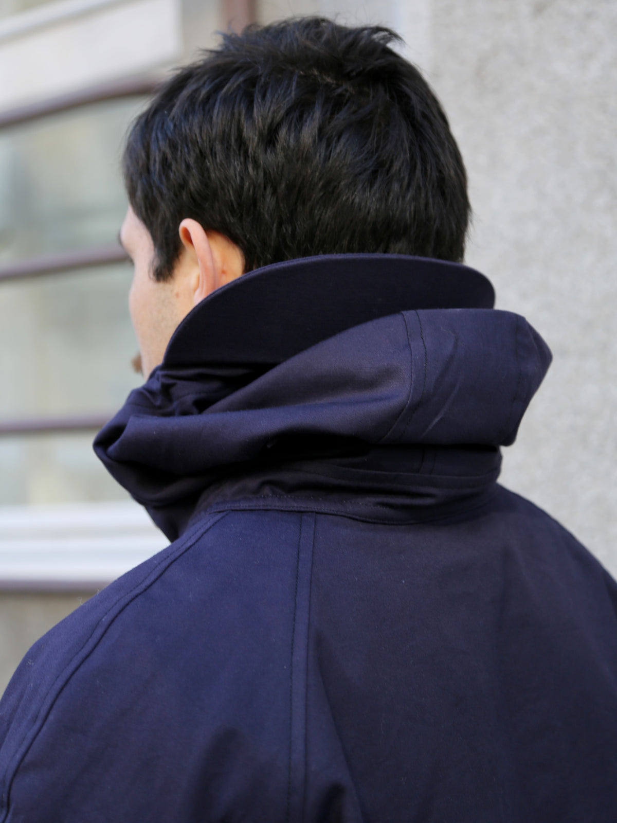 The Real McCOY's Royal Navy Windproof Deck Smock 1st Pattern – Navy (MJ25101-140)