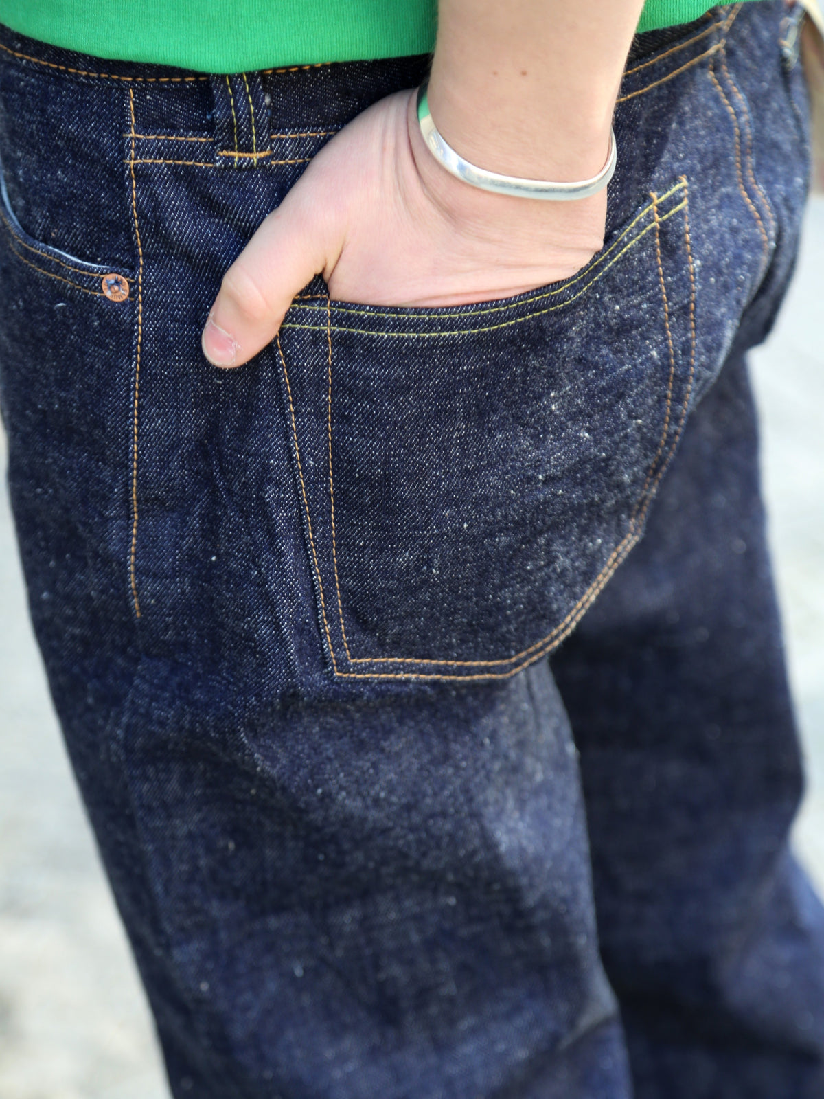 Samurai Jeans 15.8oz. "GL3" Selvedge Denim – Indigo (S510HXII)