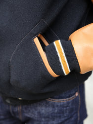 The Real McCoy's Wool Varsity Jacket – Black (MJ25116-030)