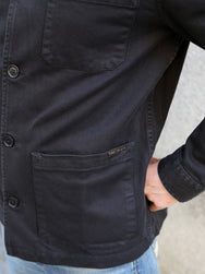 Nudie Jeans Barney Worker Jacket – Black (160676)
