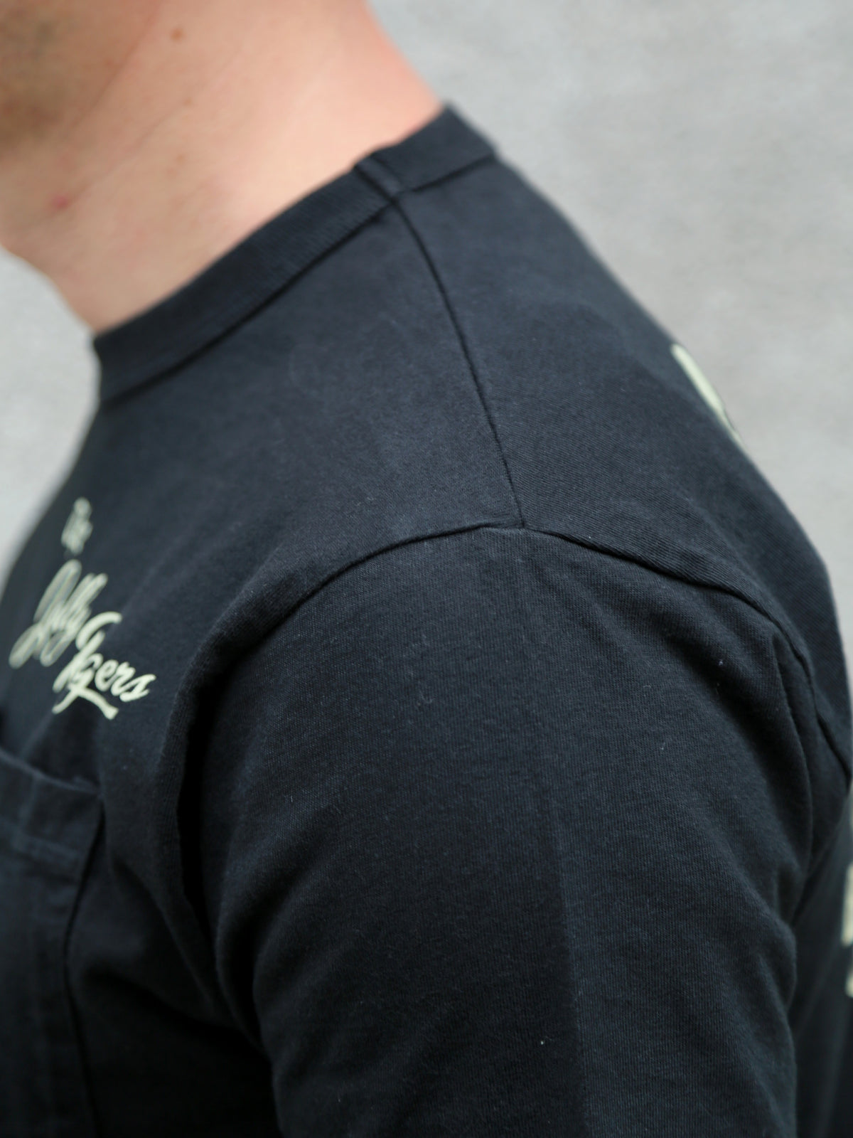 Buzz Ricksons S/S Pocket T-Shirt Jolly Rogers – Black (BR79711)