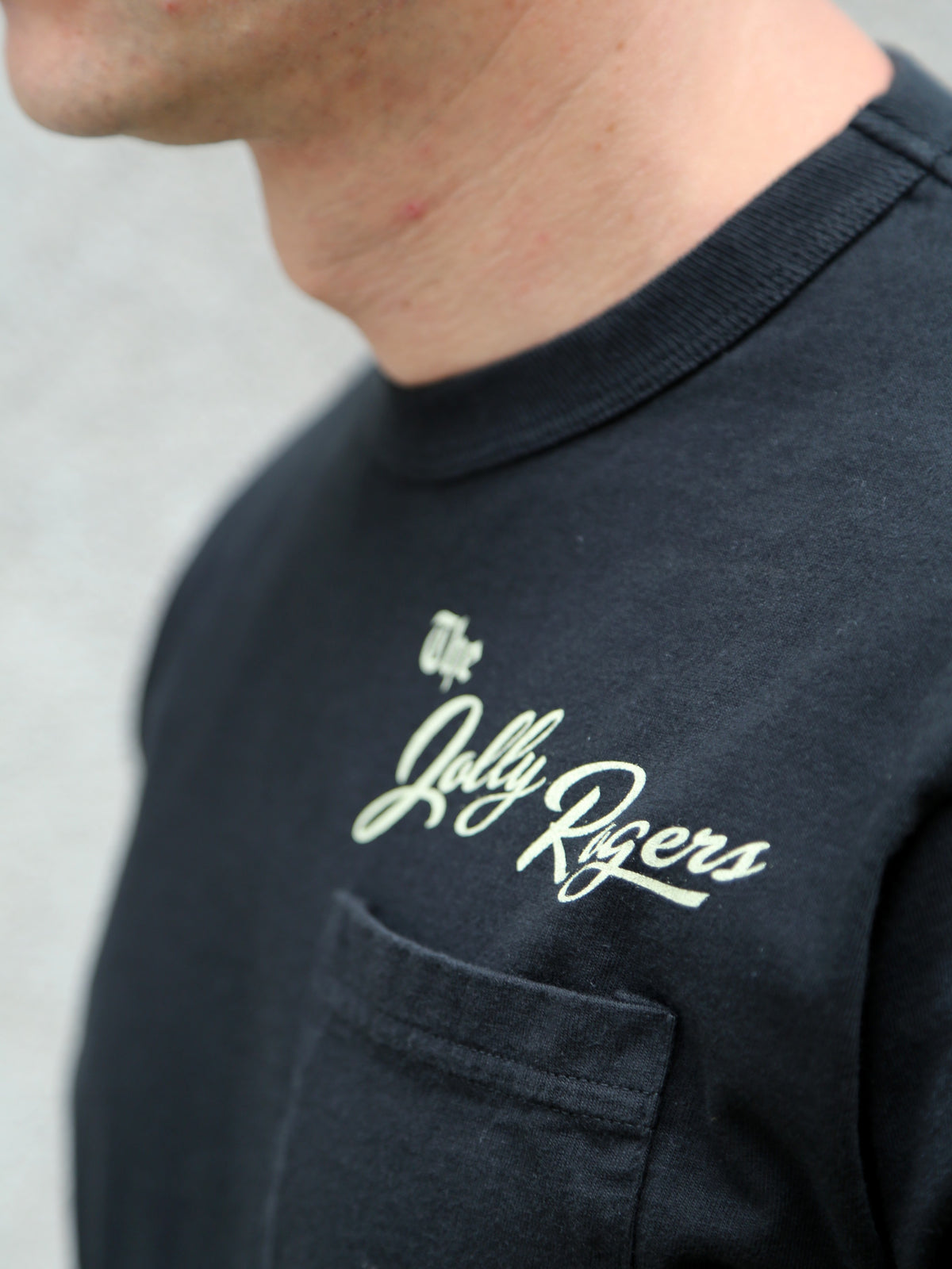 Buzz Ricksons S/S Pocket T-Shirt Jolly Rogers – Black (BR79711)