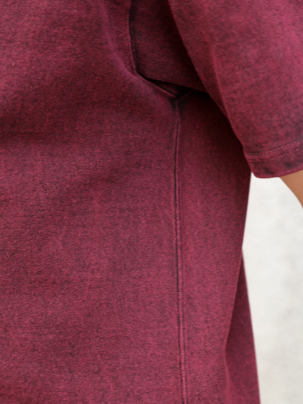 Samurai Jeans Extra Heavy Weight Tee – Wine (SJST-TW01)