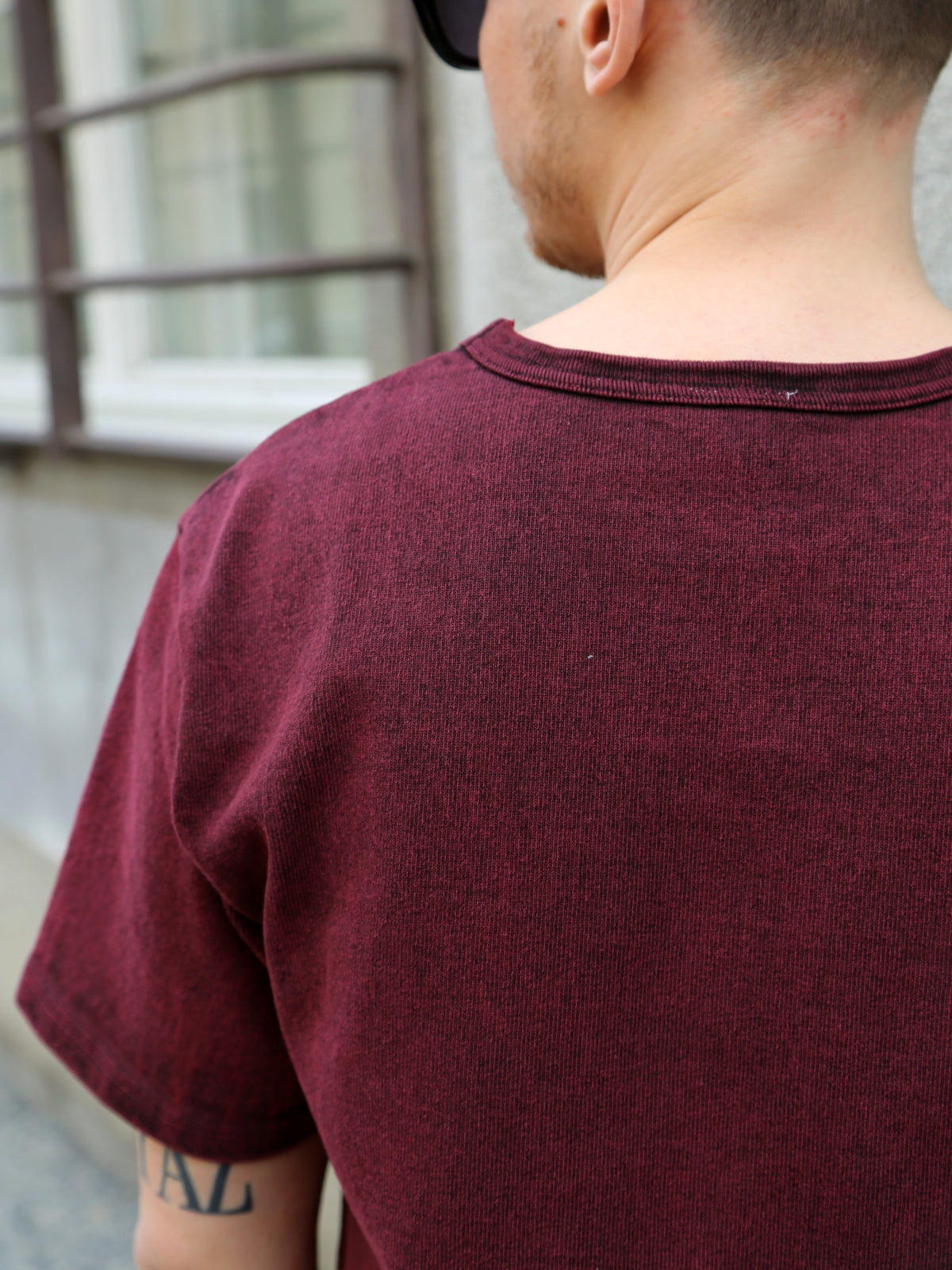 Samurai Jeans Extra Heavy Weight Tee – Wine (SJST-TW01)
